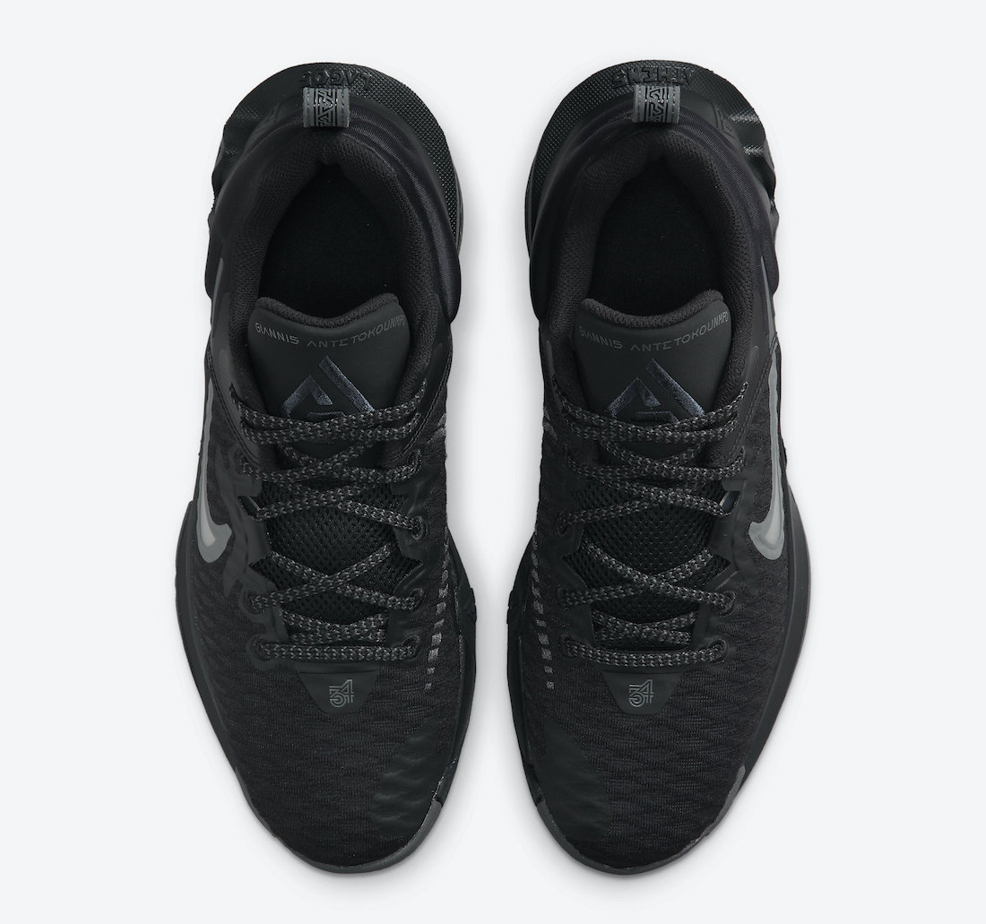 Nike Giannis Immortality Black Anthracite